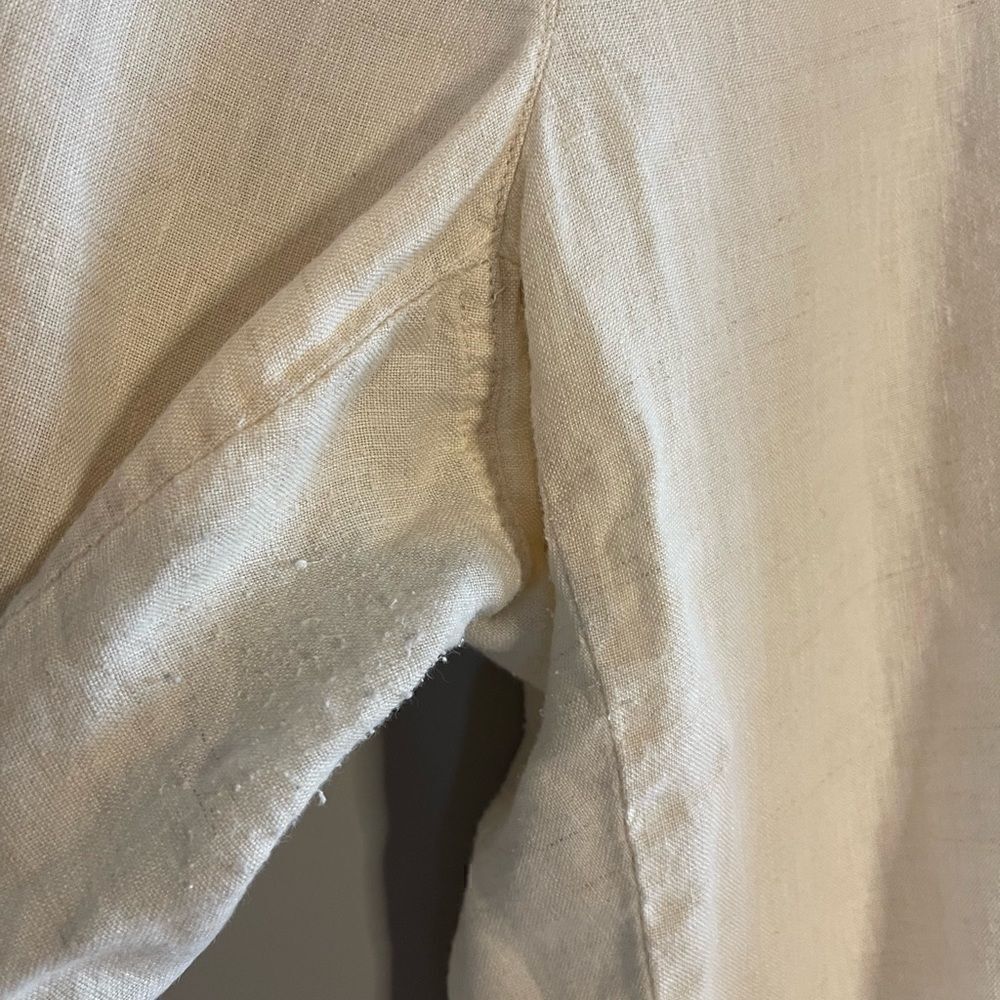 JM Collection Linen Capris | SZ 12 - Picture 4 of 11